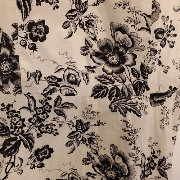 Kim Rogers Signature Dress Damask Black Whi Size 8 - Picture 3 of 9